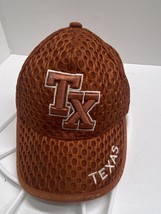 Cap Together Texas Hat Mens One Size Burnt Orange Hook and Loop Adjustable - £8.49 GBP