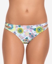 Salt + Cove Womens Printed Cut-Out Hipster Bikini Bottoms,Blue Floral Si... - £15.50 GBP