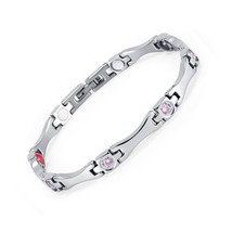 Gy health magnetic bracelet with magnet rhinestones friendship bracelets for woman 2020 thumb200