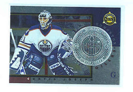Curtis Joseph (Edmonton Oilers) 1997-98 Pinnacle Mint Silver Mint Team #24 - £2.34 GBP