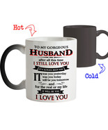 Magic Mug Gift for Gorgeous Husband I Love Your - Birthday Love Gift for... - £16.10 GBP+