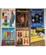 Lot of 6 Macrame Vintage Pattern Books - $1,438.43 MXN