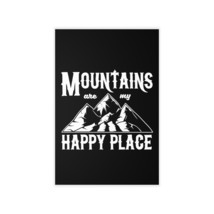 Personalized Adventure Wall Decal - Geometric Mountain Range - &quot;Mountain... - $29.87+