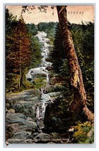 Crystal Cascade Waterfall Crafford Notch New Hampshire NH DB Postcard T3 - $2.92