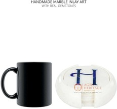 Inlay Marble Coaster Set Lapis Inlay Arts Home Kitchen Decor Gift E2001 - $224.75