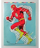 1979 Rare vintage original DC Comics Universe THE FLASH pin-up poster:19... - £23.18 GBP