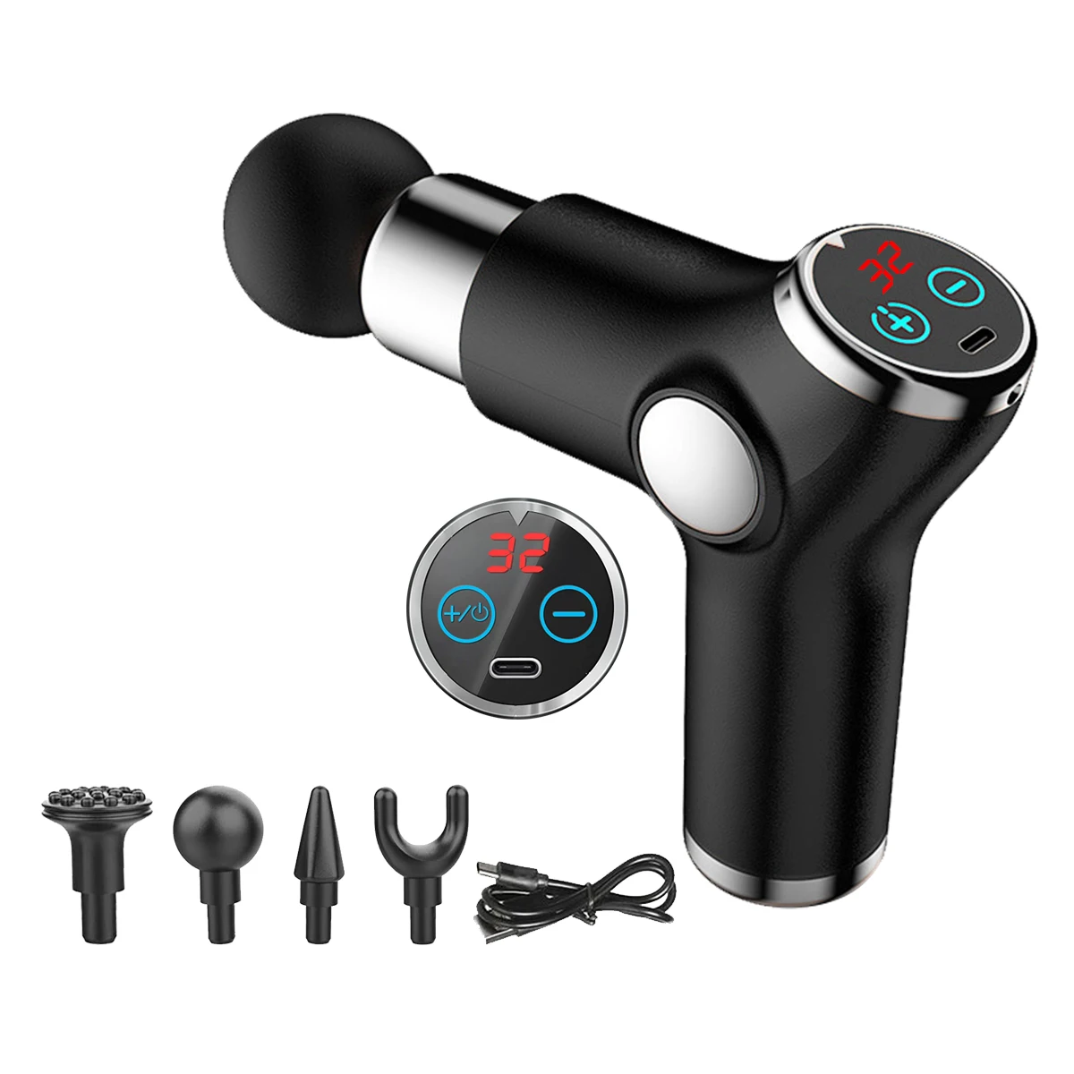 Mage  32 Speed Deep Tissue Percussion Muscle Mager Fascial  For Pain Relief Body - £87.08 GBP