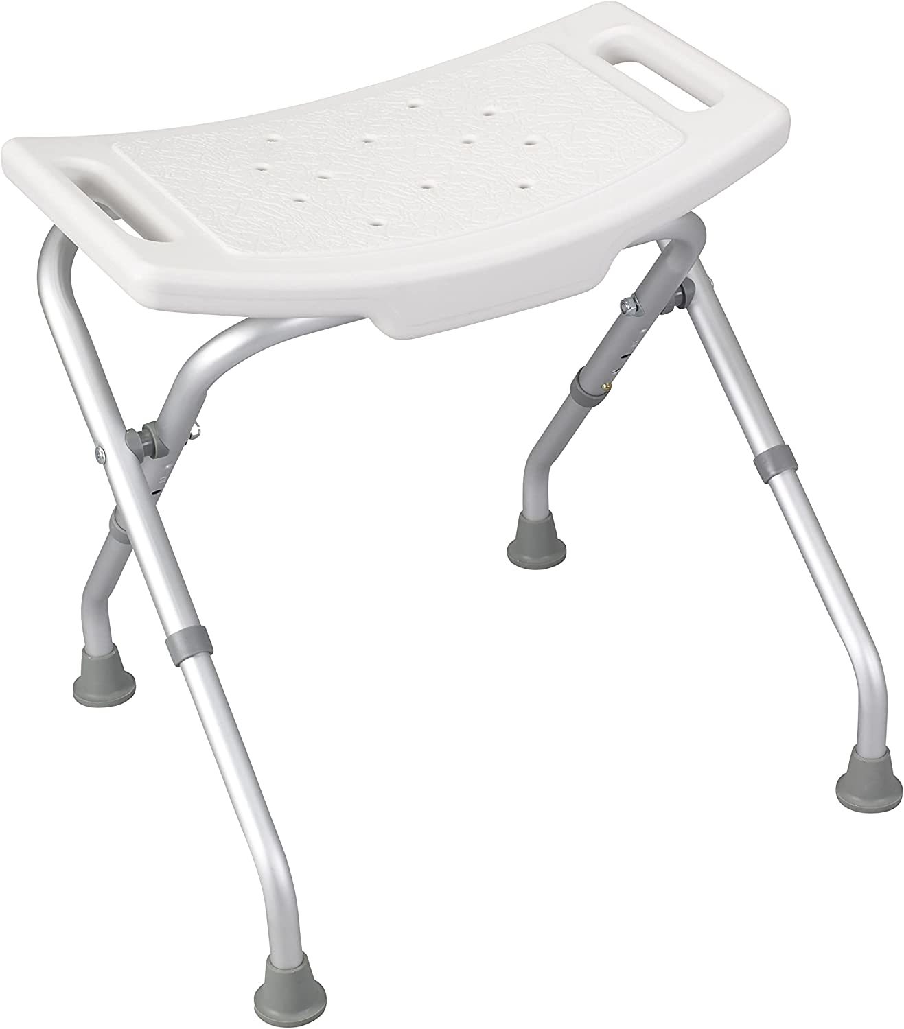 Disability Bathroom Bench By Drive Medical, White (12486). - $39.97