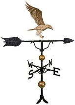 500 Series 52 In. Deluxe Gold Full Bodied Eagle Weathervane - $198.70