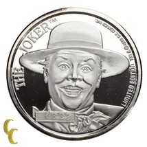 Batman Limited Edition The Joker 1 Oz Silver Coin 50th Anniversary - £94.94 GBP
