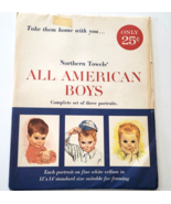 Vintage Northern Towels All American Boys 11 x 14 Prints Set of 3 Unopened - £17.90 GBP