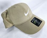 New! Nike GOLF Dri-FIT Legacy91 Tech Cap Adjustable Back Hat Khaki DH164... - £19.53 GBP