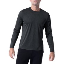 Russell Men&#39;s Core Jersey Active Long Sleeve Tee Grey Size S/CH(34-36) - $17.81