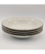 Noritake Imperial Lace Rim Soup Bowl Set Of 4-Pc 1990&#39;s - $2,775.87 MXN
