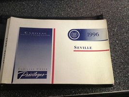 1996 Cadillac Seville Owners Manual With Case - £8.68 GBP