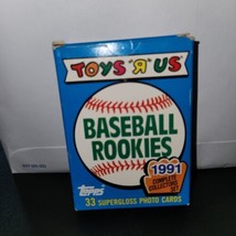 1991 TOPPS "Toys 'R' Us" Baseball Rookies Set (33 Cards), Frank Thomas rookie - $10.69