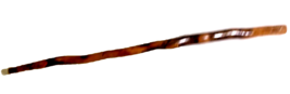 Handy 24 in Long Hand Carved Stick Protection Stick For Walkers - £12.00 GBP
