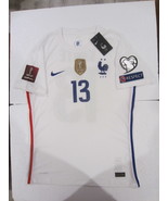 N&#39;Golo Kante #13 France World Cup Qualifiers Match Away Soccer Jersey 20... - $1,469.42 MXN
