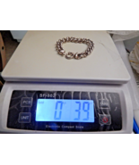 925 Sterling Silver  Italy  LINK CHAIN Bracelet 8&quot; 39 Grams - $201.75 CAD