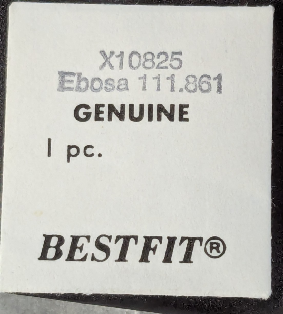 NOS Ebosa Quartz Watch Cal. 111.861 Bestfit Part # X10825 Battery Clamp/... - $14.84