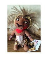 Simba Plush Disney The Lion King Broadway Musical Bean Bag 11&quot; Stuffed Toy - $215.34 MXN