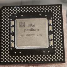 Intel Pentium P166 A80503166 166MHz CPU Processor with MMX - Tested &amp; Wo... - £18.51 GBP