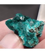 Bellissimo esemplare di cristallo dioptasi verde, cristalli verdi 50 carati - $1,224.04 MXN