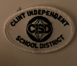 Clint Independent School District Patch Embroidered Badge - $20.00