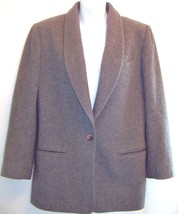 Charter Club Womens Size 6 Jacket Blazer Wool Gray Grey Lined NEW - £35.01 GBP