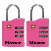 Luggage locks suitcase baggage masterlock set own combination TSA accept... - £11.74 GBP