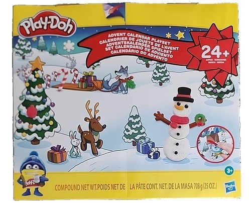 PLAY-DOH ~ 24+ Surprises ~ Christmas Advent Calendar ~ Hasbro Play Set ~ New Item image 13