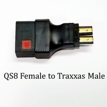 RCP-QS8 Female to Traxxas Male No Wire Adapter Anti Spark 10 awg - $9.99