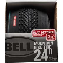 Bell 7091038 Flat Defense Mountain Bike Tire, 24&quot; x 1.75-2.125&quot;, Black - €30,97 EUR