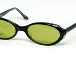 EYEVAN Betty Grph Schwarz Oliv Sonnenbrille Brille W / Grüne Linse 49-17... - $105.91