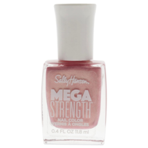 Sally Hansen Mega Strength Nail Color - Pink Frost Shade - #028 *RISE UP* - $2.99
