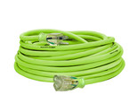 Flexzilla Pro Extension Cord 12/3 AWG SJTW 50ft Outdoor Lighted Plug - £211.25 GBP