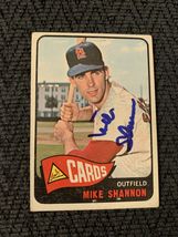MIKE SHANNON AUTOGRAPHED CARD - $30.00
