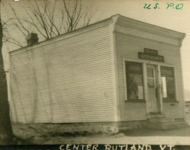 RPPC Rutland Vermont United States Post Office Building Unused UNP Postcard T10 - $42.52