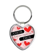 Amor Eres un Regalo de Dios : Gift Keychain Love Valentines Christian Sp... - $5.99