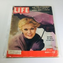 VTG Life Magazine: March 5 1956 - Kim Novak/7 Years of Heartbreak/Children Party - £10.46 GBP