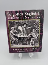 Forgotten English II Intoxicants and Potions Knowledge Cards Complete Set - $8.99