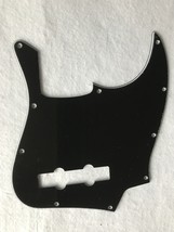 For Fender Jazz Bass Style Standard 10 Hole Guitar Pickguard,3 Ply Black - £12.65 GBP