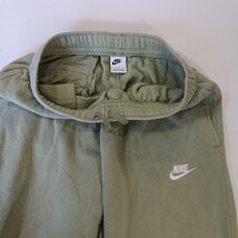 Nike BV2671-386 Men's Green Cotton Club Fleece Joggers Sweatpants Size M (29×27) image 11