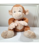 Nuby Baby Monkey Plush Luv N Care Tickle Toes Giggling Laughing Stuffed ... - $21.00