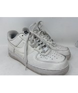 Nike Air Force 1 Low White Leather AQ3778-994 Women&#39;s 8 Men&#39;s 6.5 - $29.91