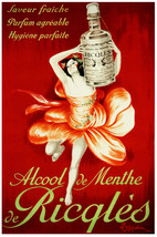 Quality POSTER.Wine Ricqles in French.Flower Dance.Decor.Interior Design.i293 - £14.24 GBP+
