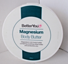 Magnesium Body Butter BETTER YOU Skin Soothing Shea Butter Zinc 6.76 oz Sealed - £11.85 GBP