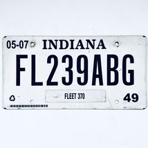 2007 United States Indiana Marion County Fleet License Plate FL239ABG - $225.96 MXN