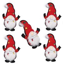 MPP Holiday Dog Toy Santa Light Sewn Decals on Super Cute Soft Squeaker 11&quot; Gift - £12.62 GBP+