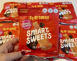 7 Bags Of Smart Sweets  Cola Gummies** 50g/1.75 Oz Per Bag. Exp: 12/16/24 - $19.17